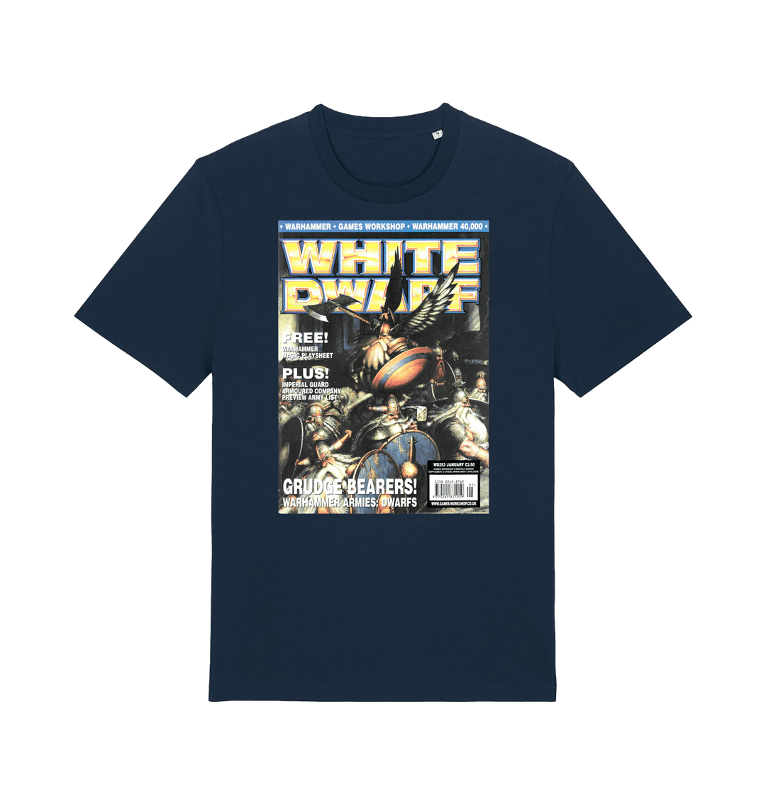 French Navy Printed T-shirt Front